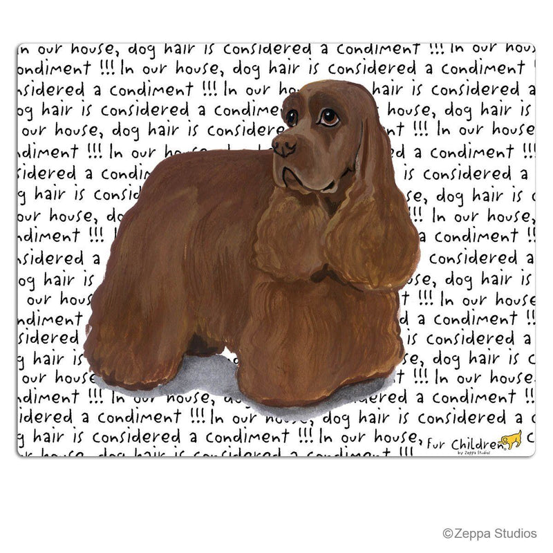 Cocker Spaniel, Chocolate Cutting Board
