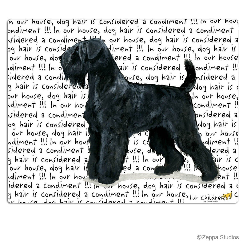 Black Russian Terrier Cutting Board