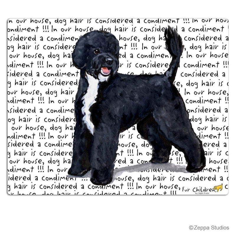 Portuguese Water Dog Cutting Board