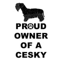 Cesky Terrier Proud Owner - Adult Unisex T-Shirt