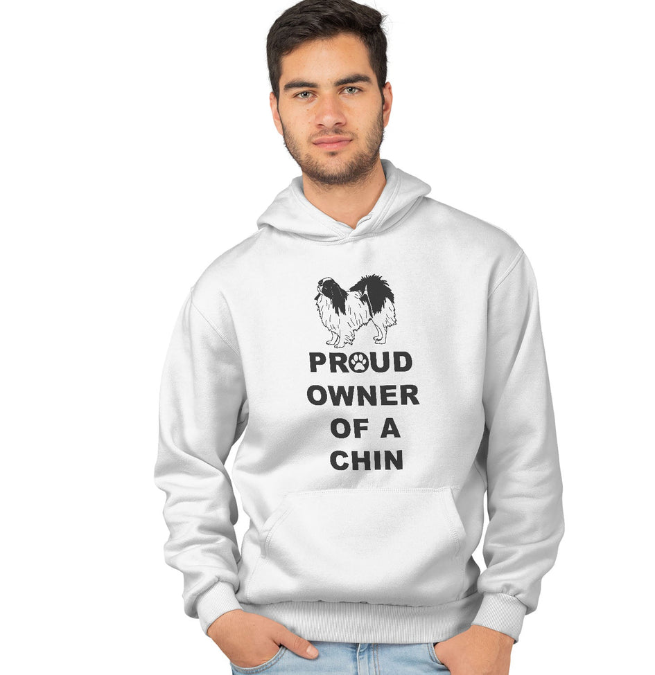 Japanese Chin Proud Owner - Adult Unisex Hoodie Sweatshirt