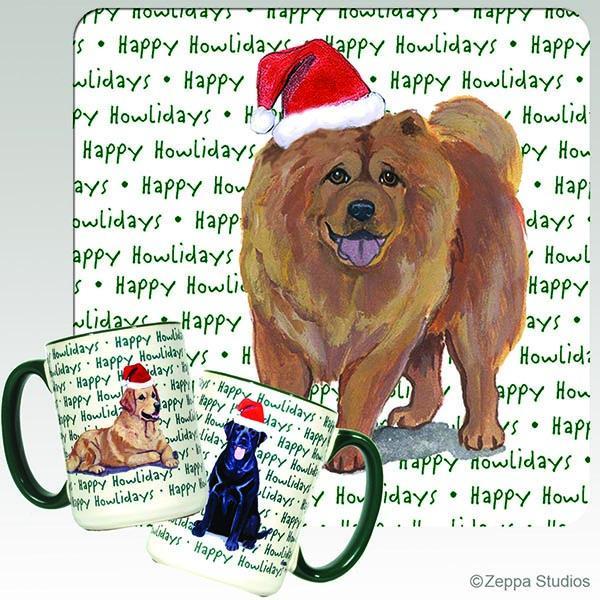 Chow Chow Holiday Mug