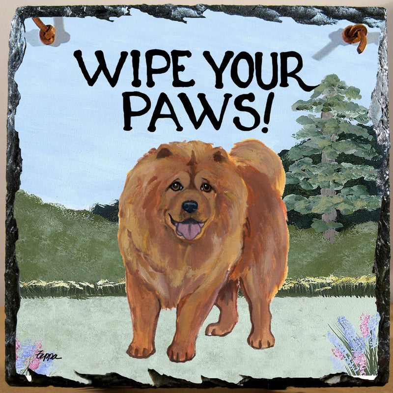 Chow Chow Slate Sign