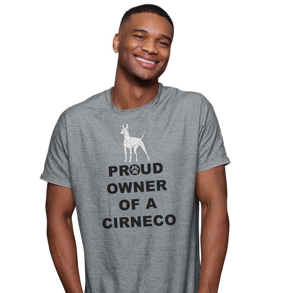 Cirneco dell'Etna Proud Owner - Adult Unisex T-Shirt