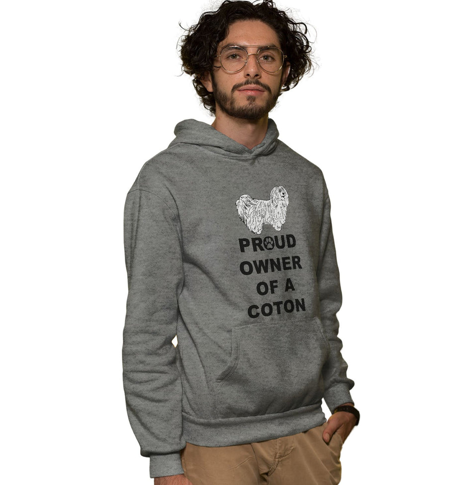 Coton de Tulear Proud Owner - Adult Unisex Hoodie Sweatshirt