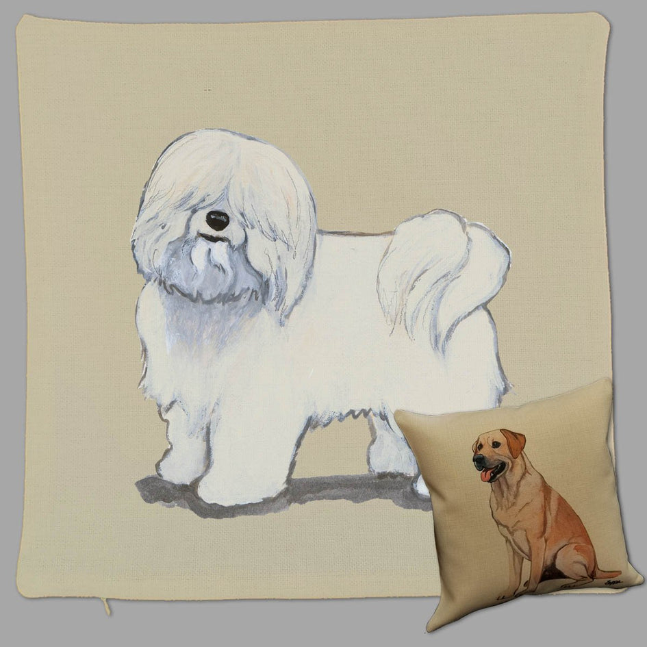 Coton de Tulear Pillow Cover