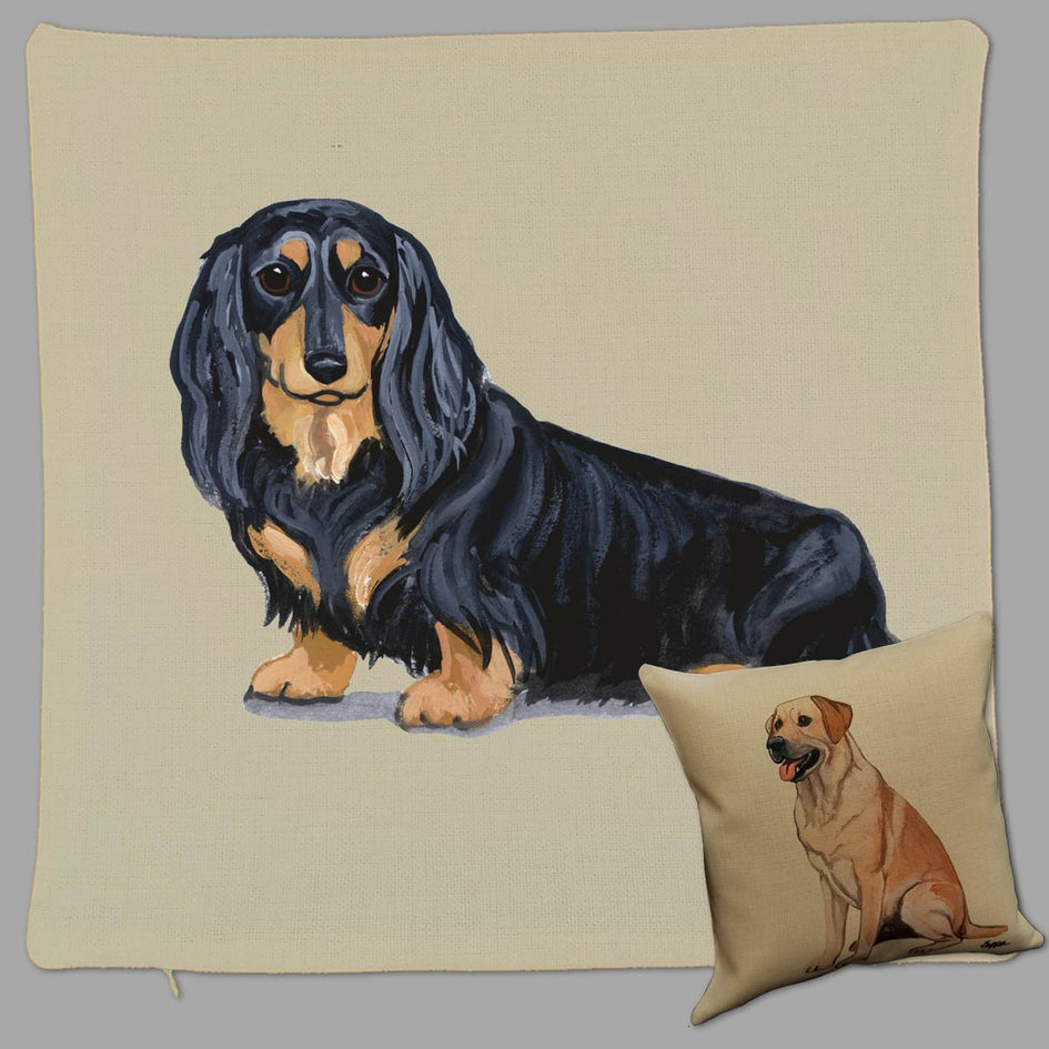 Dachshund Pillow Cover