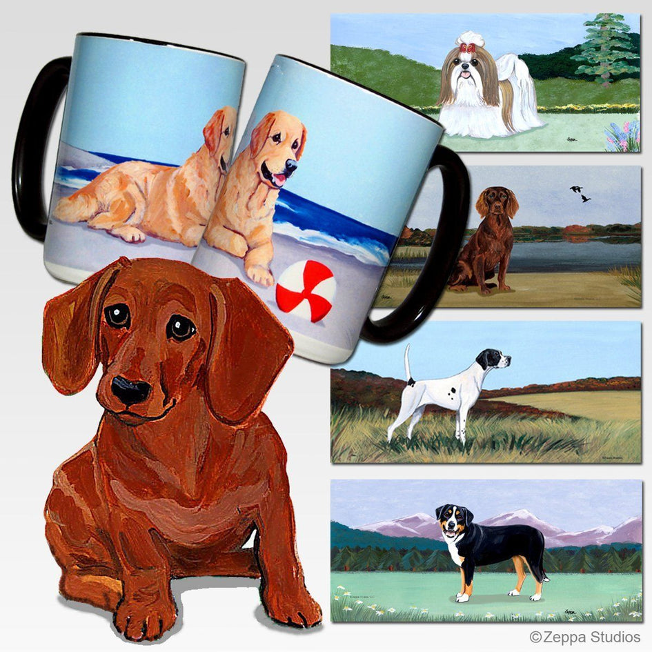 Dachshund  Scenic Mug