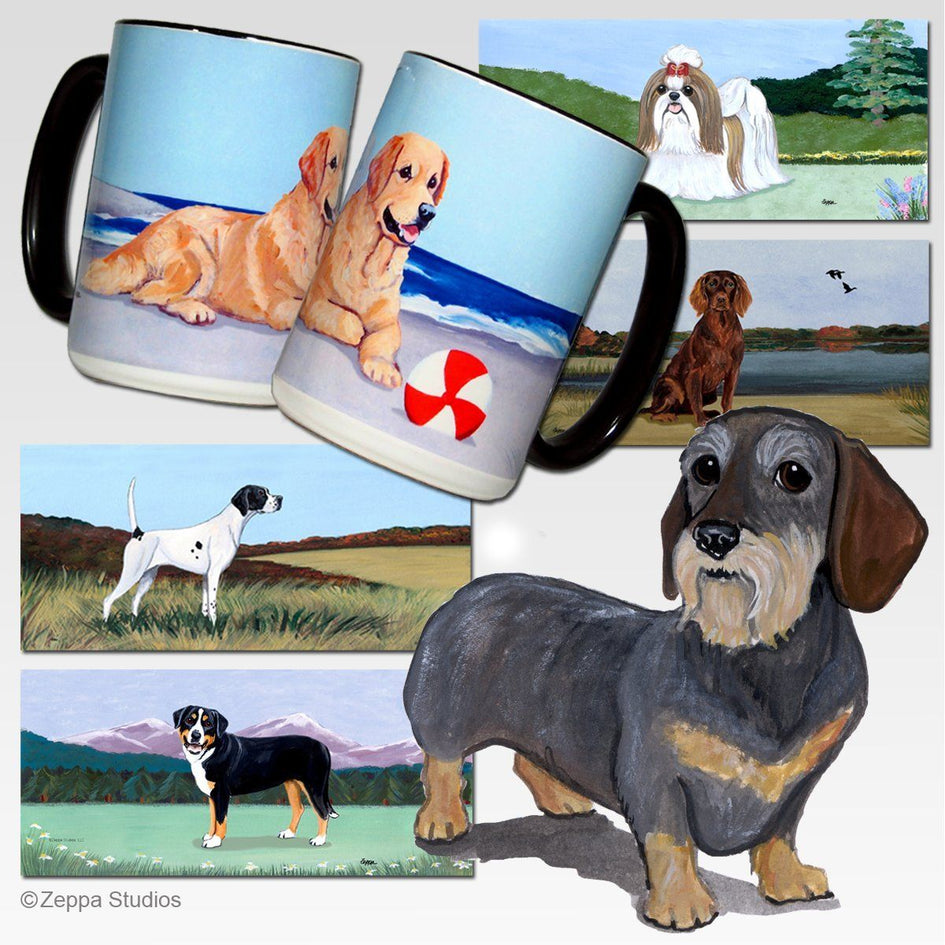 Dachshund  Scenic Mug