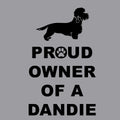Dandie Dinmont Terrier Proud Owner - Adult Unisex Crewneck Sweatshirt