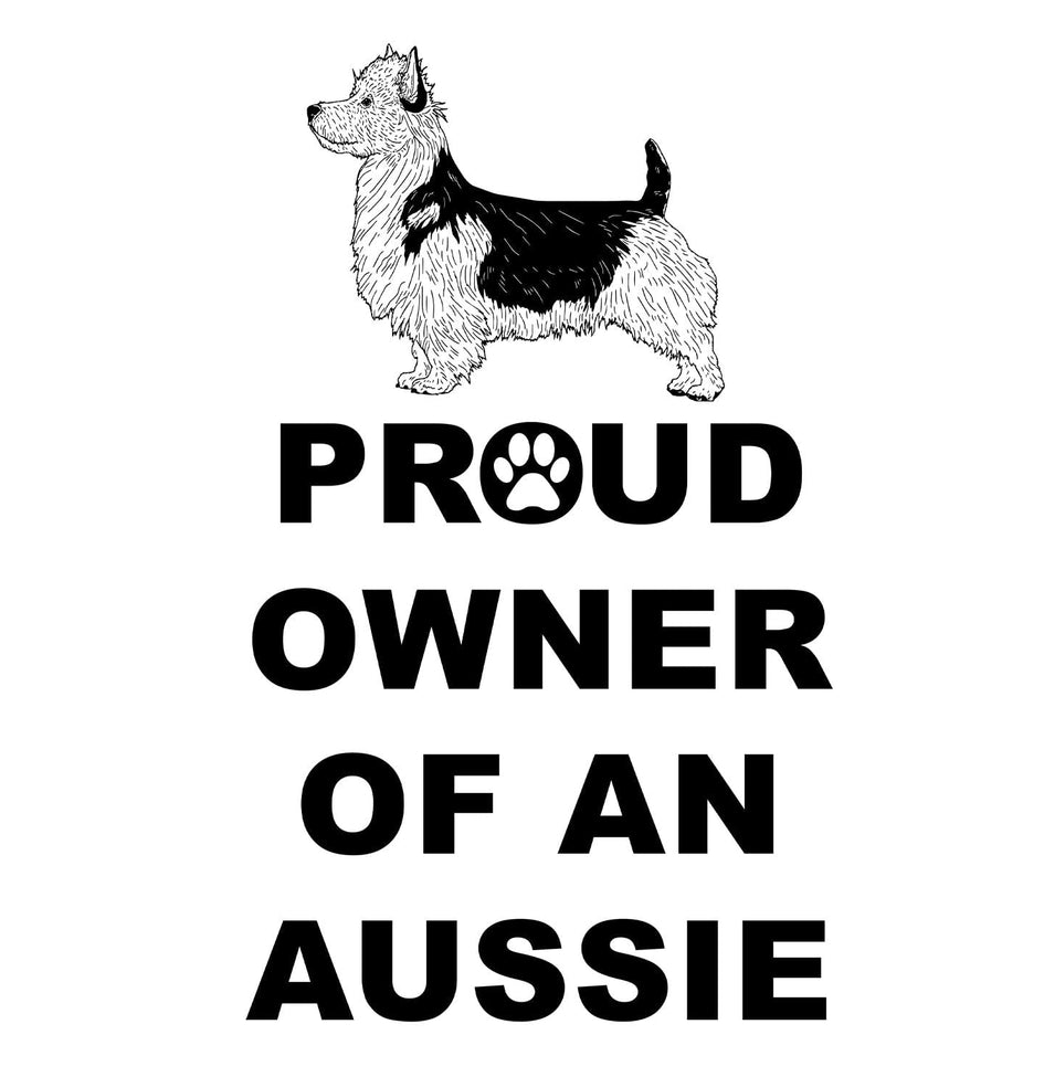 Australian Terrier Proud Owner - Adult Unisex Hoodie Sweatshirt