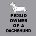 Wirehaired Dachshund Proud Owner - Adult Unisex Hoodie Sweatshirt