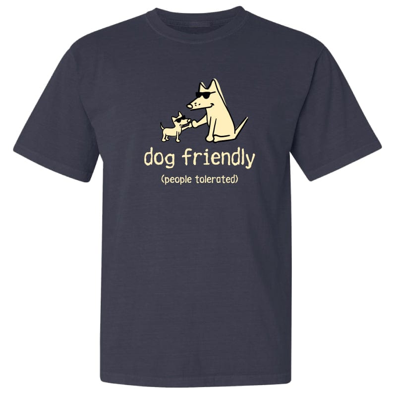 Dog Friendly People Tolerated - Classic Tee