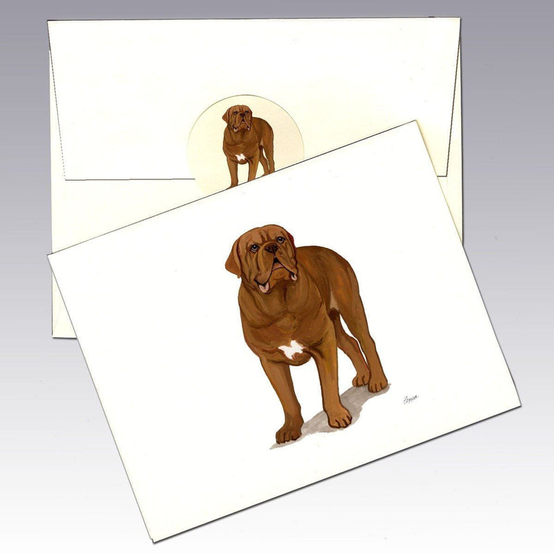 Dogue de Bordeaux Note Cards