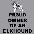 Norwegian Elkhound Proud Owner - Women's V-Neck T-Shirt