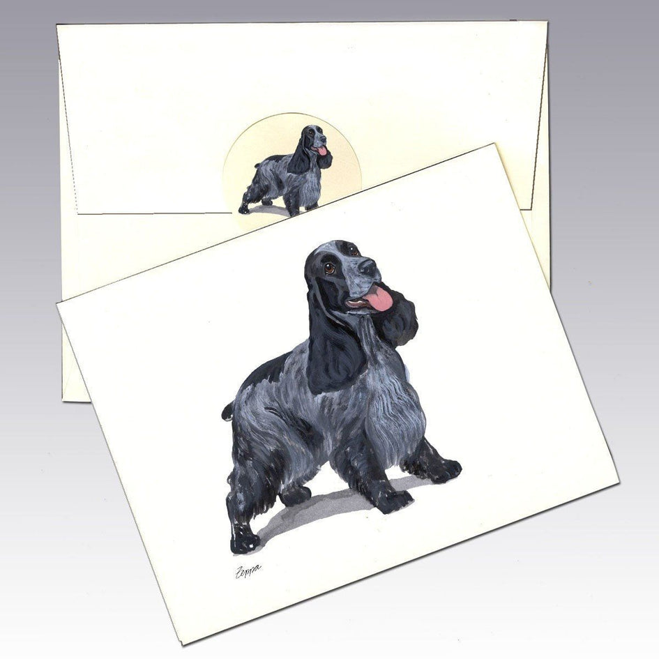 English Cocker Spaniel Note Cards