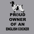 English Cocker Spaniel Proud Owner - Adult Unisex Hoodie Sweatshirt