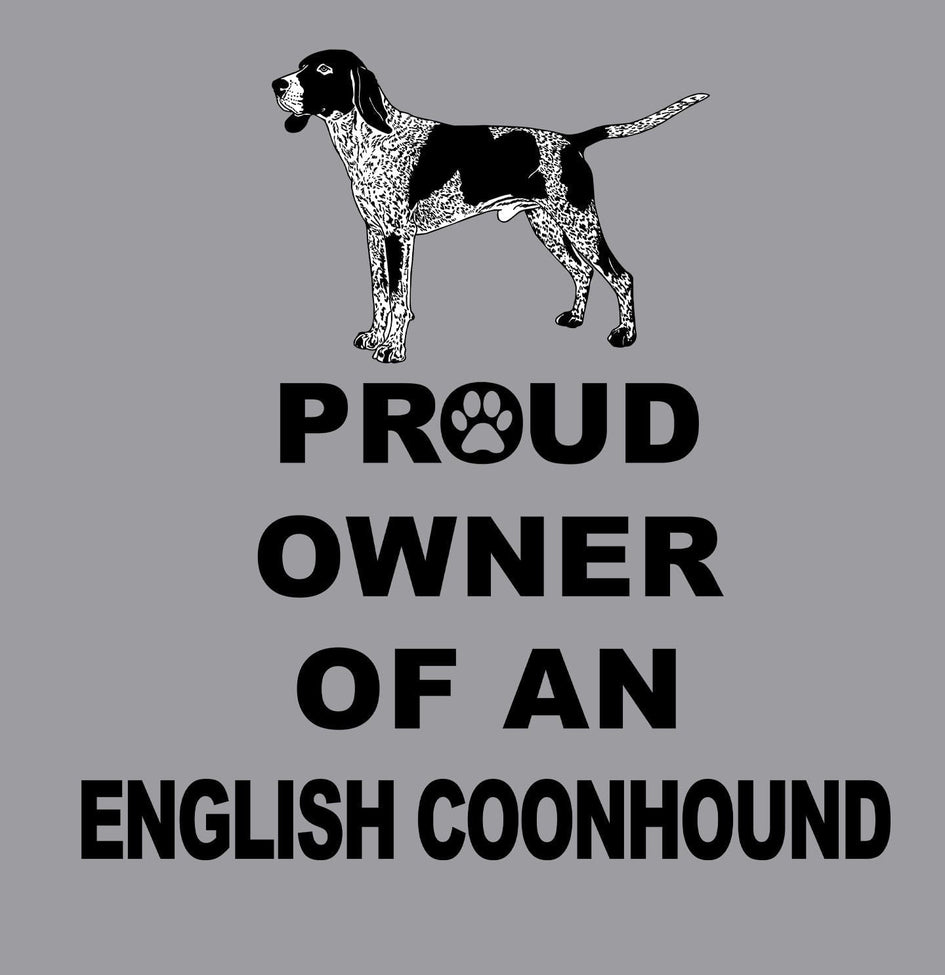 American English Coonhound Proud Owner - Women's V-Neck T-Shirt