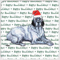 English Setter "Happy Howlidays" Coaster