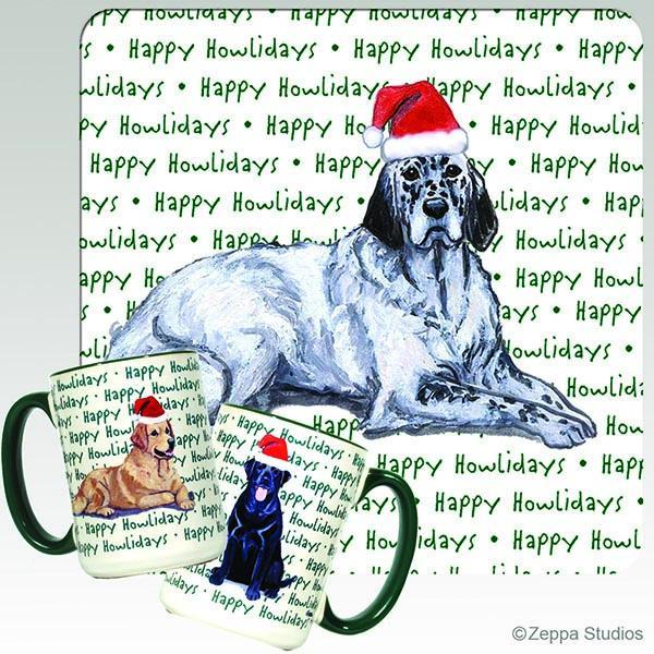 English Setter Holiday Mug