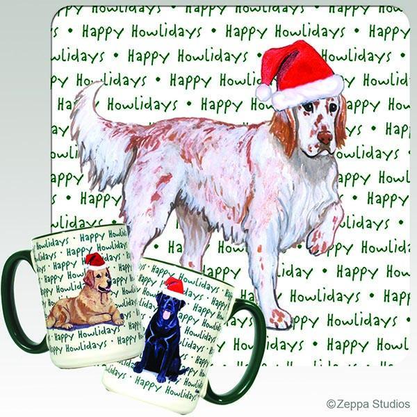 English Setter Holiday Mug