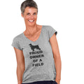Field Spaniel Proud Owner - Women's V-Neck T-Shirt