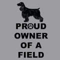Field Spaniel Proud Owner - Women's V-Neck T-Shirt