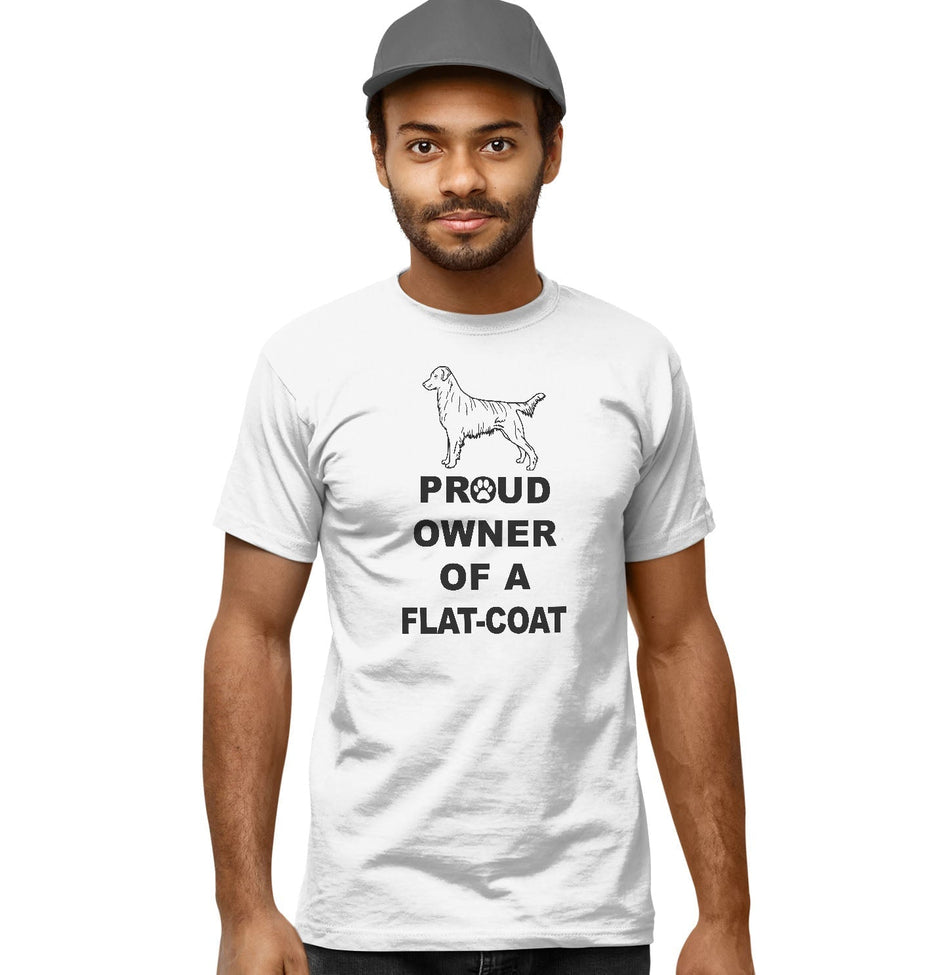Flat-Coated Retriever Proud Owner - Adult Unisex T-Shirt
