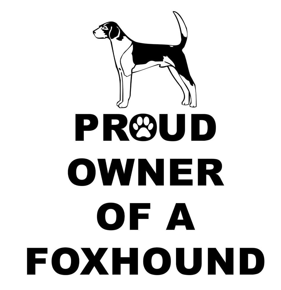 American Foxhound Proud Owner - Women's V-Neck T-Shirt
