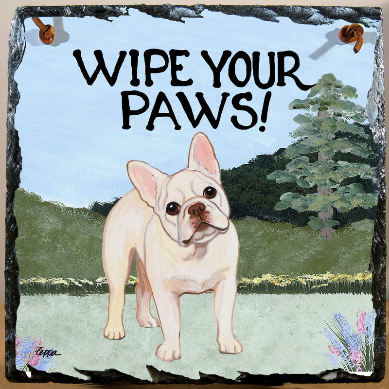 French Bulldog Slate Sign