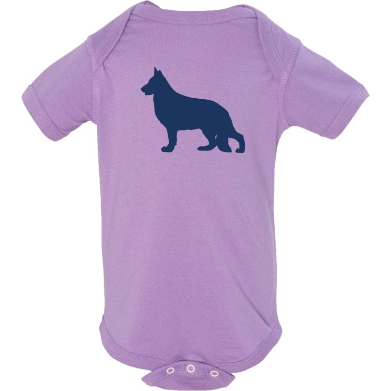German Shepherd Dog Infant Onesie