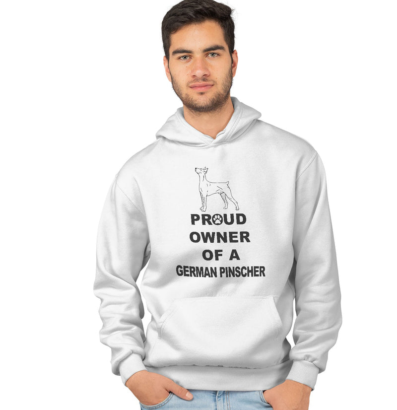 German Pinscher Proud Owner - Adult Unisex Hoodie Sweatshirt