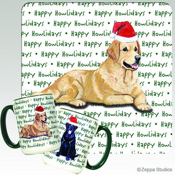 Golden Retriever Holiday Mug
