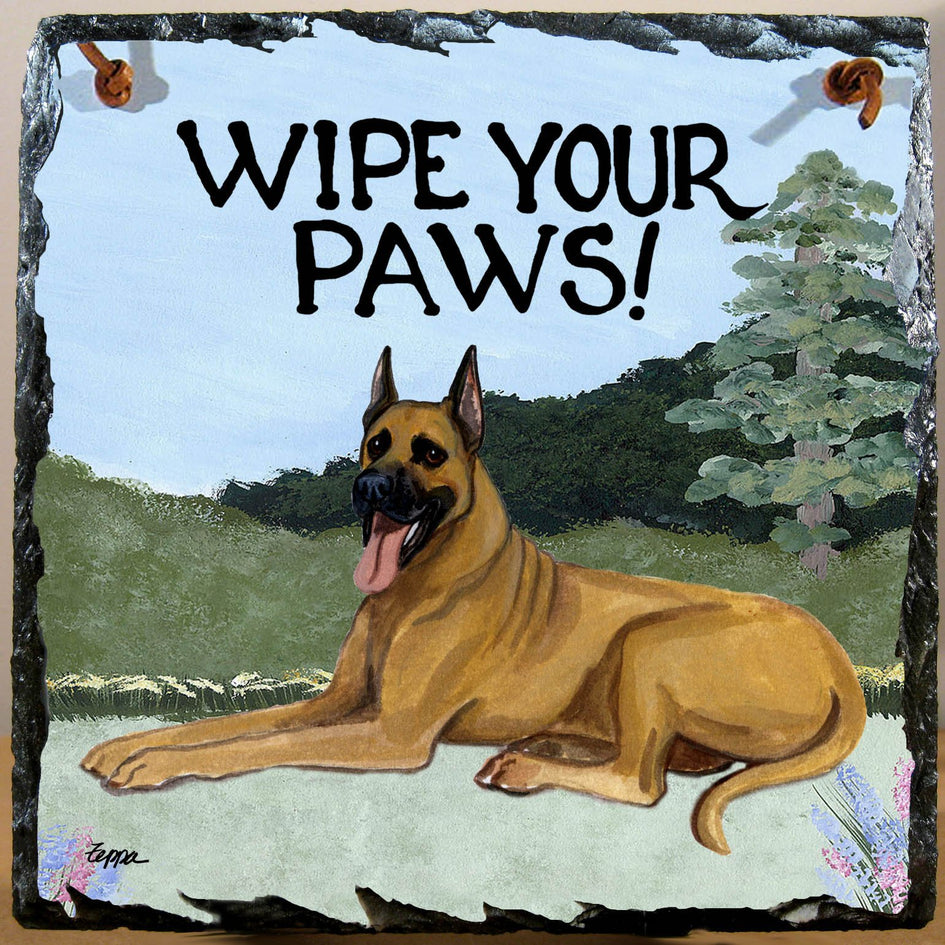 Great Dane Slate Sign