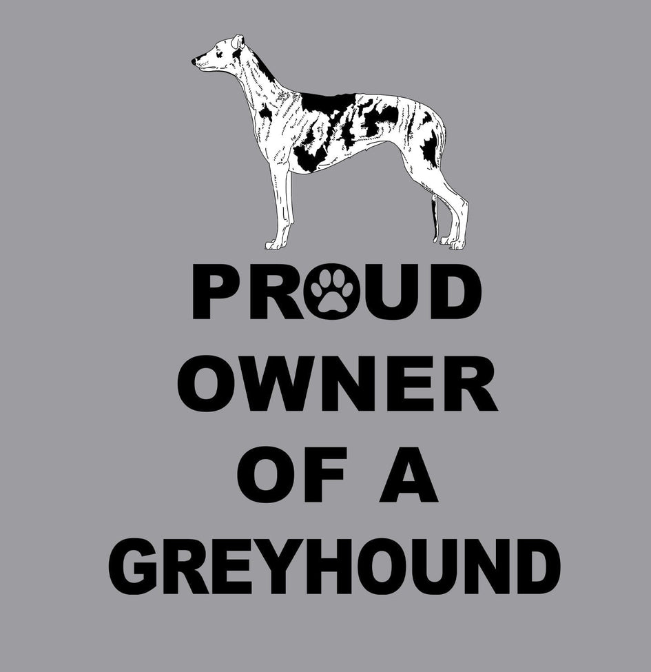 Tri-Color Greyhound Proud Owner - Women's V-Neck T-Shirt