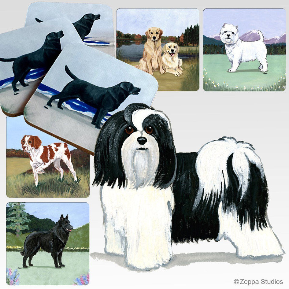 Havanese Scenic Square Coaster
