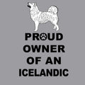 Icelandic Sheepdog Proud Owner - Adult Unisex Crewneck Sweatshirt