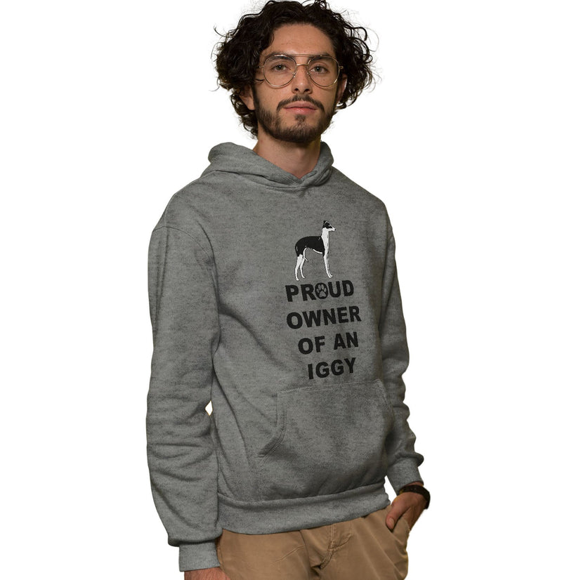 Italian Greyhound Proud Owner - Adult Unisex Hoodie Sweatshirt