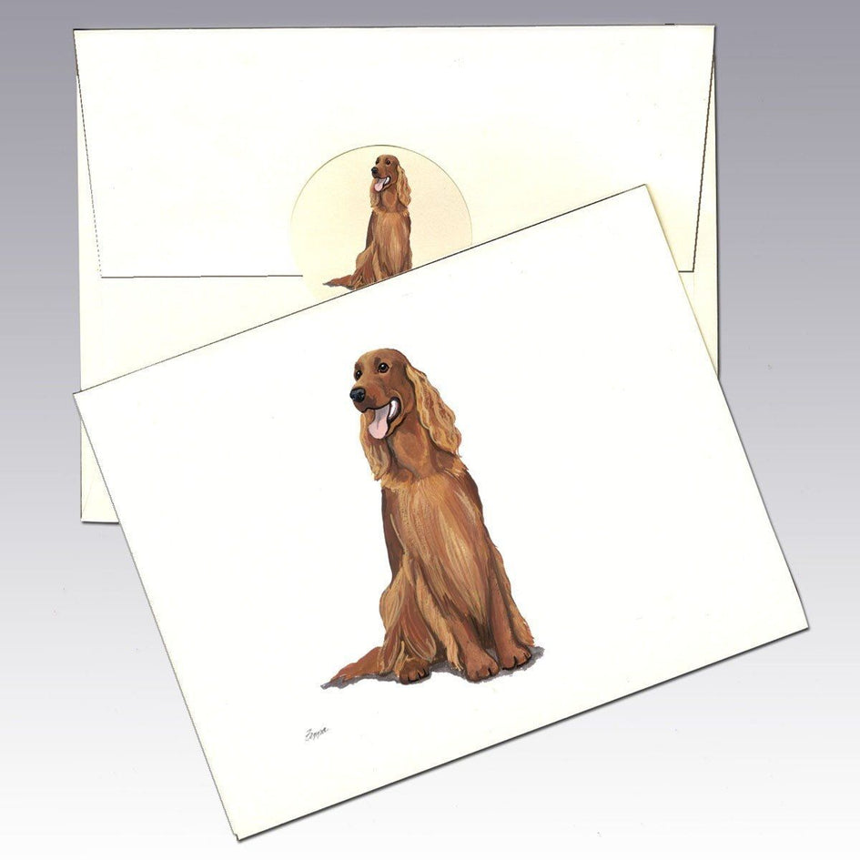Irish Setter Note Cards