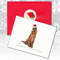 Irish Setter Christmas Note Cards