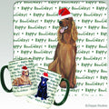 Irish Setter Holiday Mug