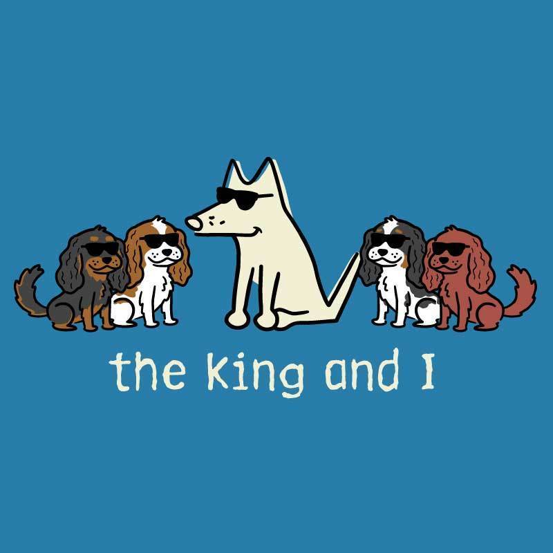 The King and I - Ladies T-Shirt V-Neck