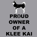Alaskan Klee Kai Proud Owner - Adult Unisex Hoodie Sweatshirt