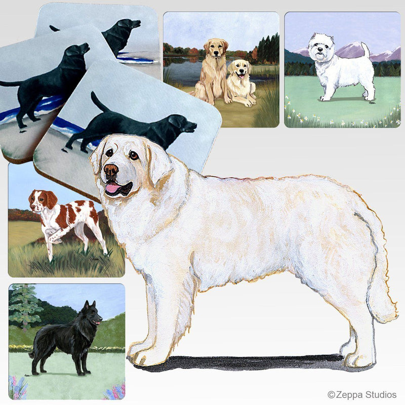 Kuvasz Scenic Square Coaster