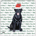 Labrador Retriever "Happy Howlidays" Coaster