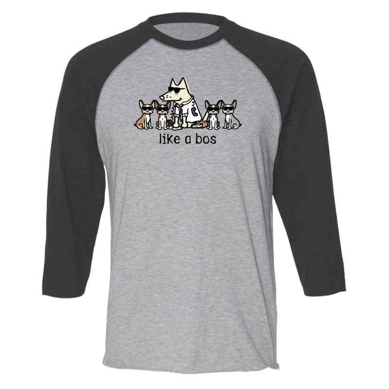 Like a Bos - Baseball Shirt