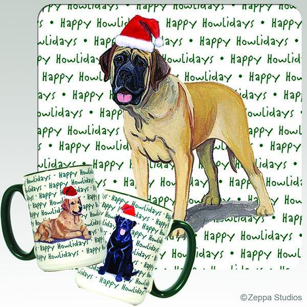 Mastiff Holiday Mug