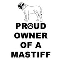 Mastiff Proud Owner - Adult Unisex Hoodie Sweatshirt