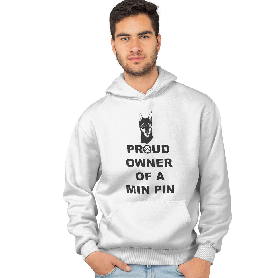 Miniature Pinscher Proud Owner - Adult Unisex Hoodie Sweatshirt