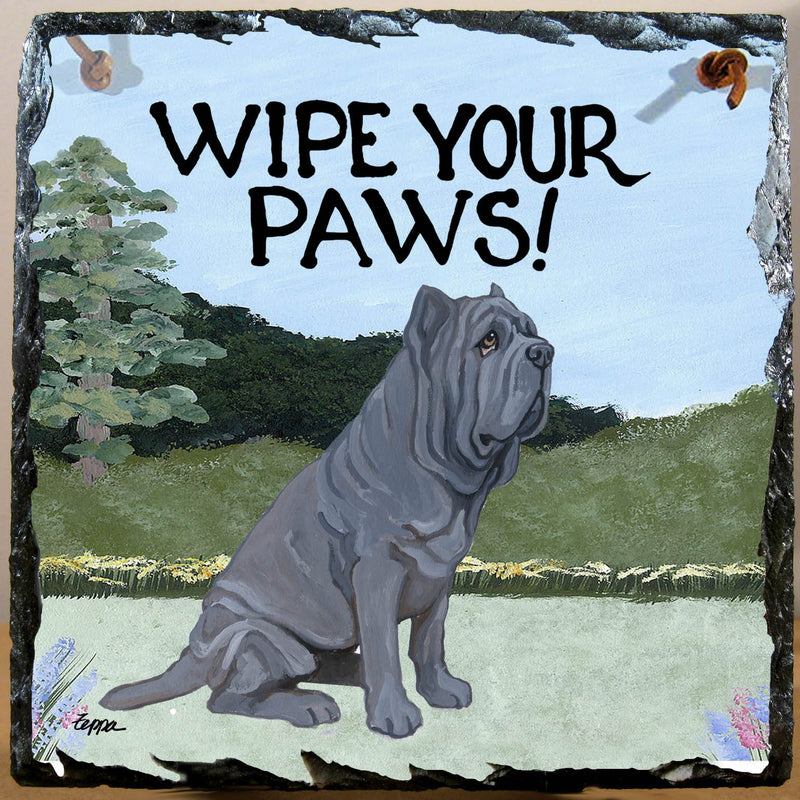 Neapolitan Mastiff Slate Sign